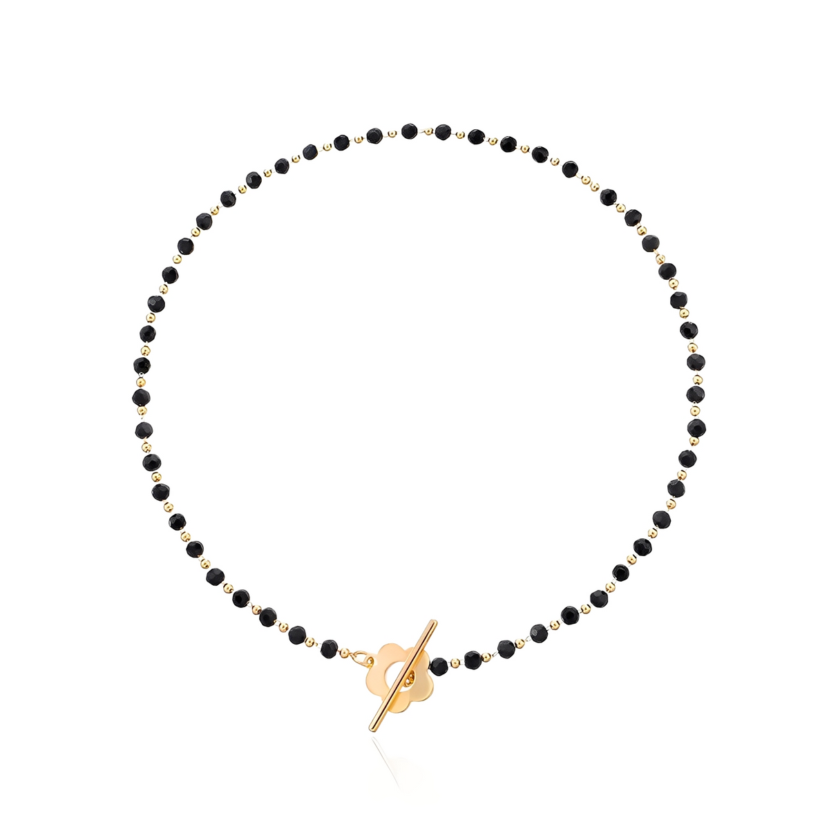 Naya - Choker Halskette mit Blumenverschluss