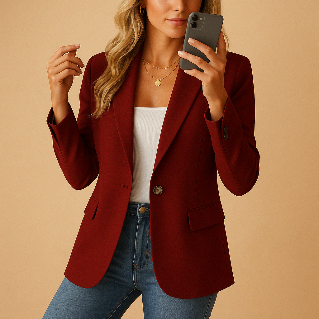 Elise – Moderne und Bequeme Taillierte Jacke