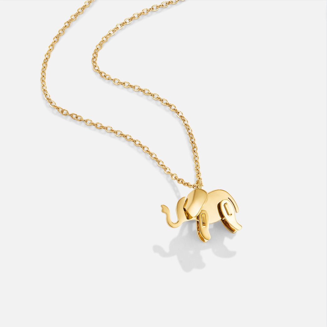 Dione - Goldene Elefantenkette