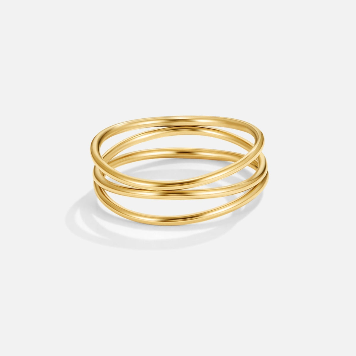 Chris – Goldring mit unendlicher Schleife