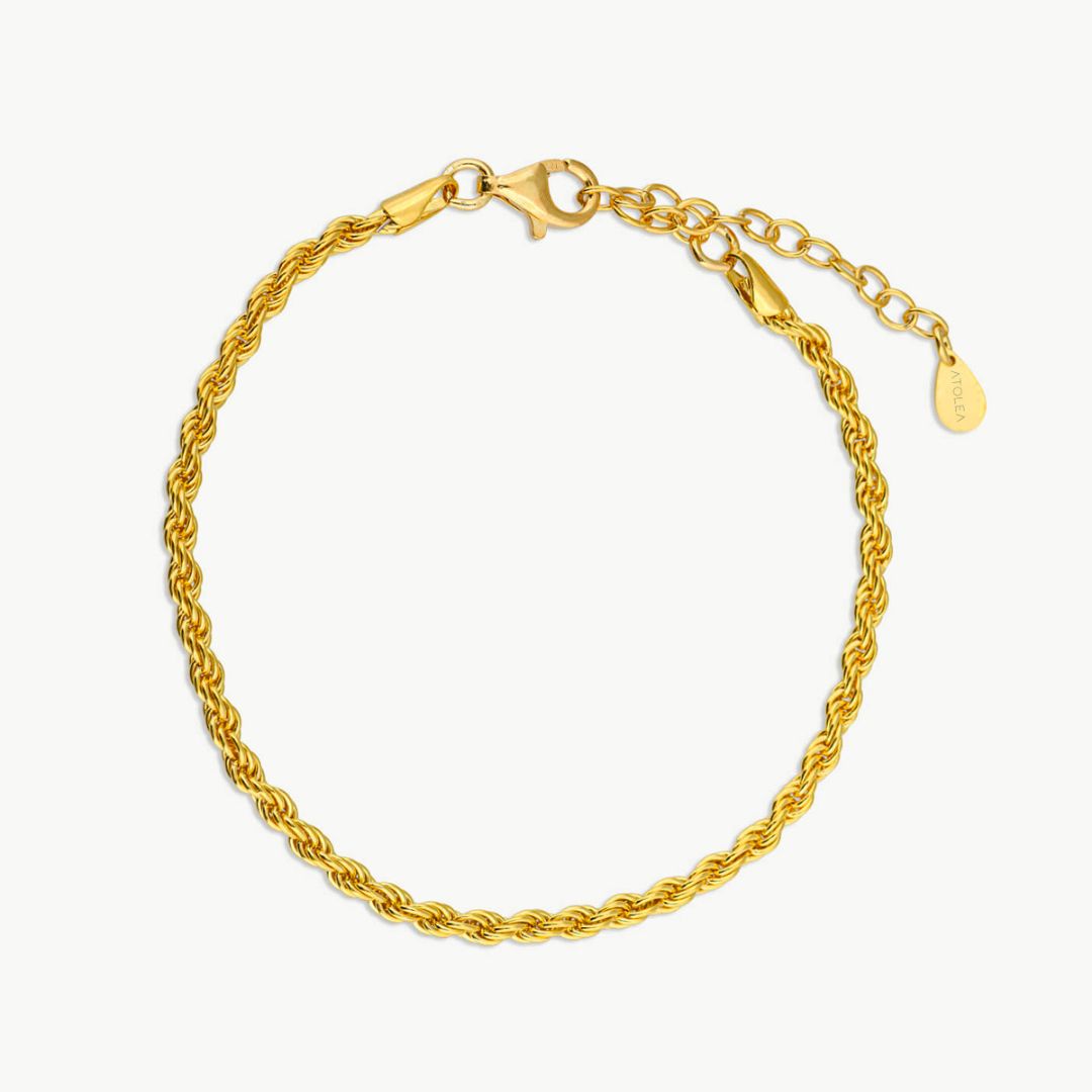 Calvi – Armband mit geflochtenem Kettendesign