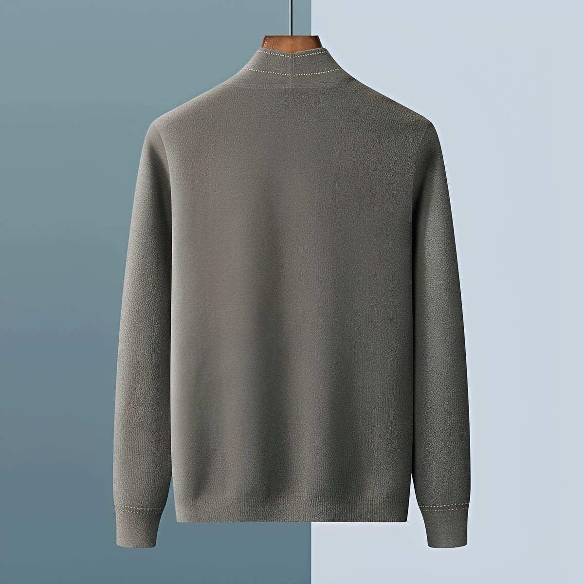 Herren Cardigan mit Knopfleiste und Shawl-Kragen - Regulärer Schnitt