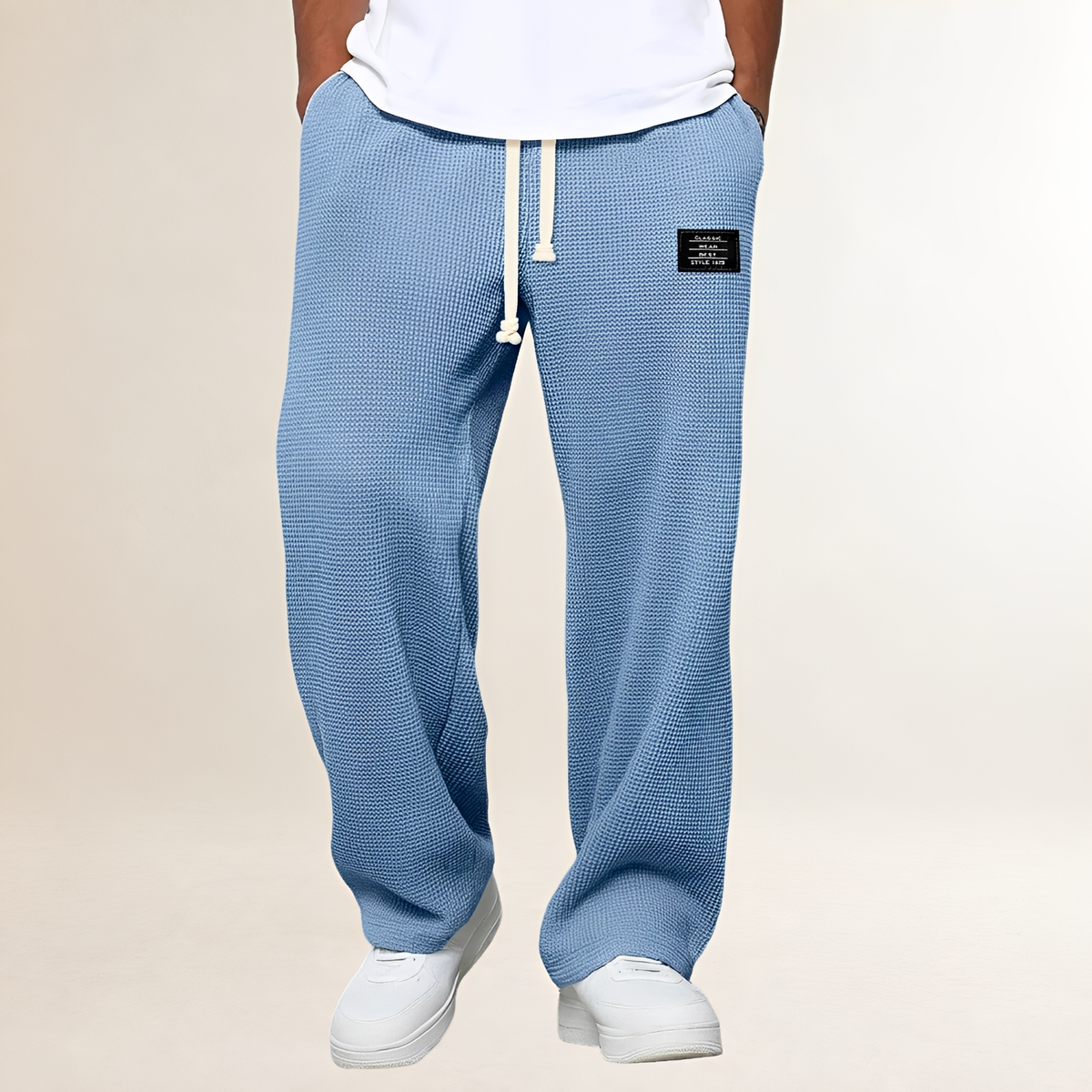 Herren Jogginghose mit Kordelzug und Relaxschnitt - Bequemer Freizeitstil