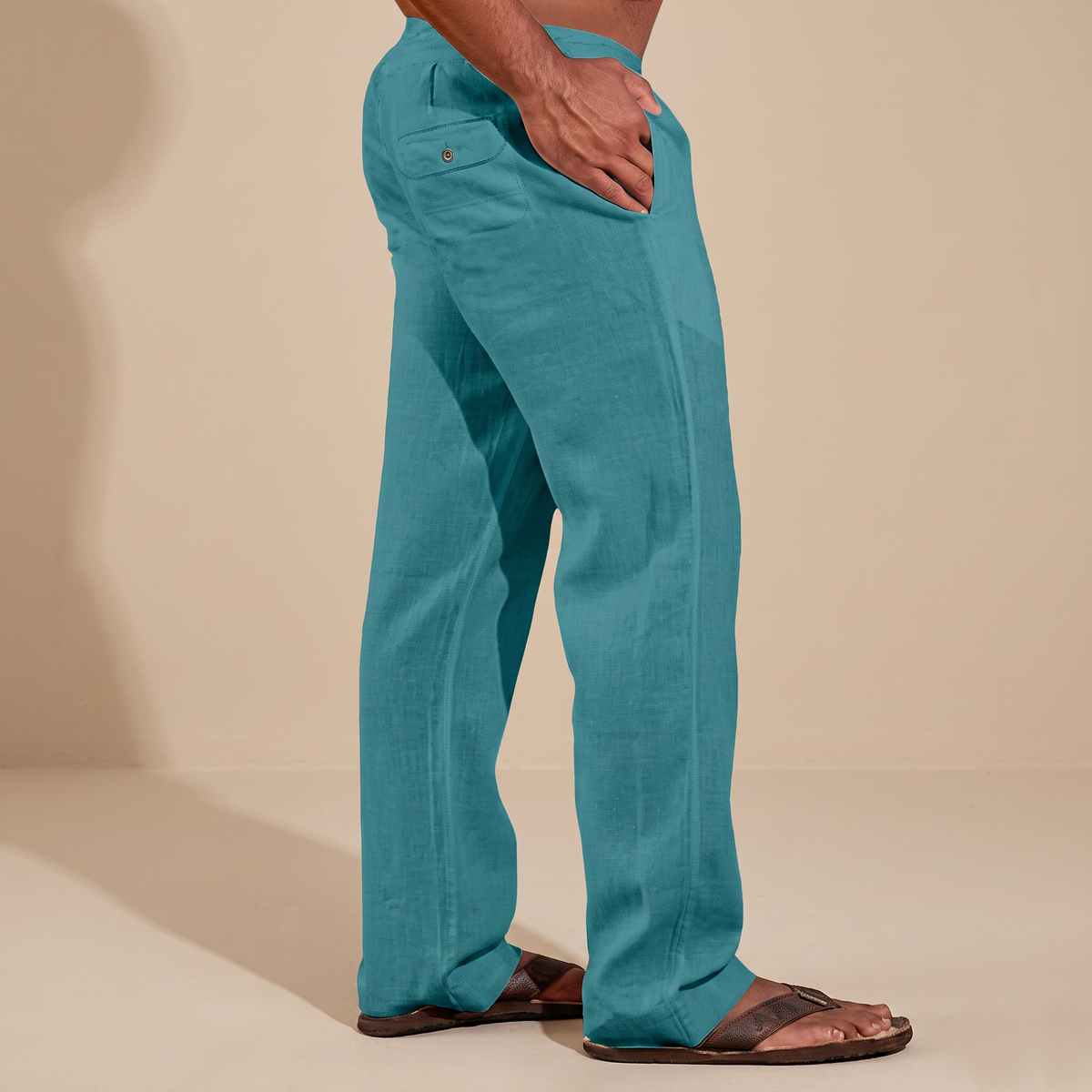 Elias - Weit geschnittene, gerade Hose