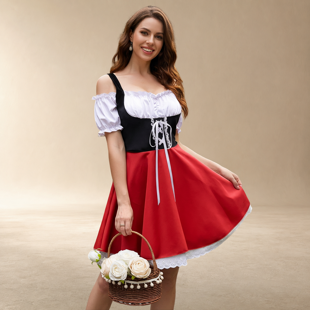 Miriam - Stilvolles, traditionelles Oktoberfest-Kleid (Futter nicht enthalten)