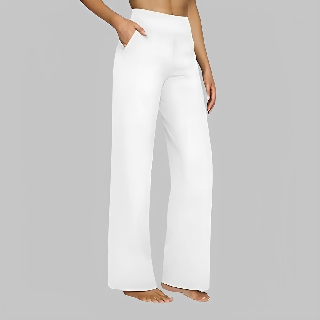 Salma - Bequeme Hose mit hohem Bund
