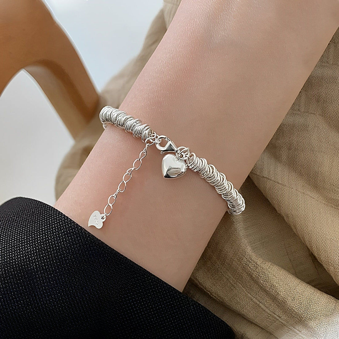 Marie – Stilvolles Armband mit Herz