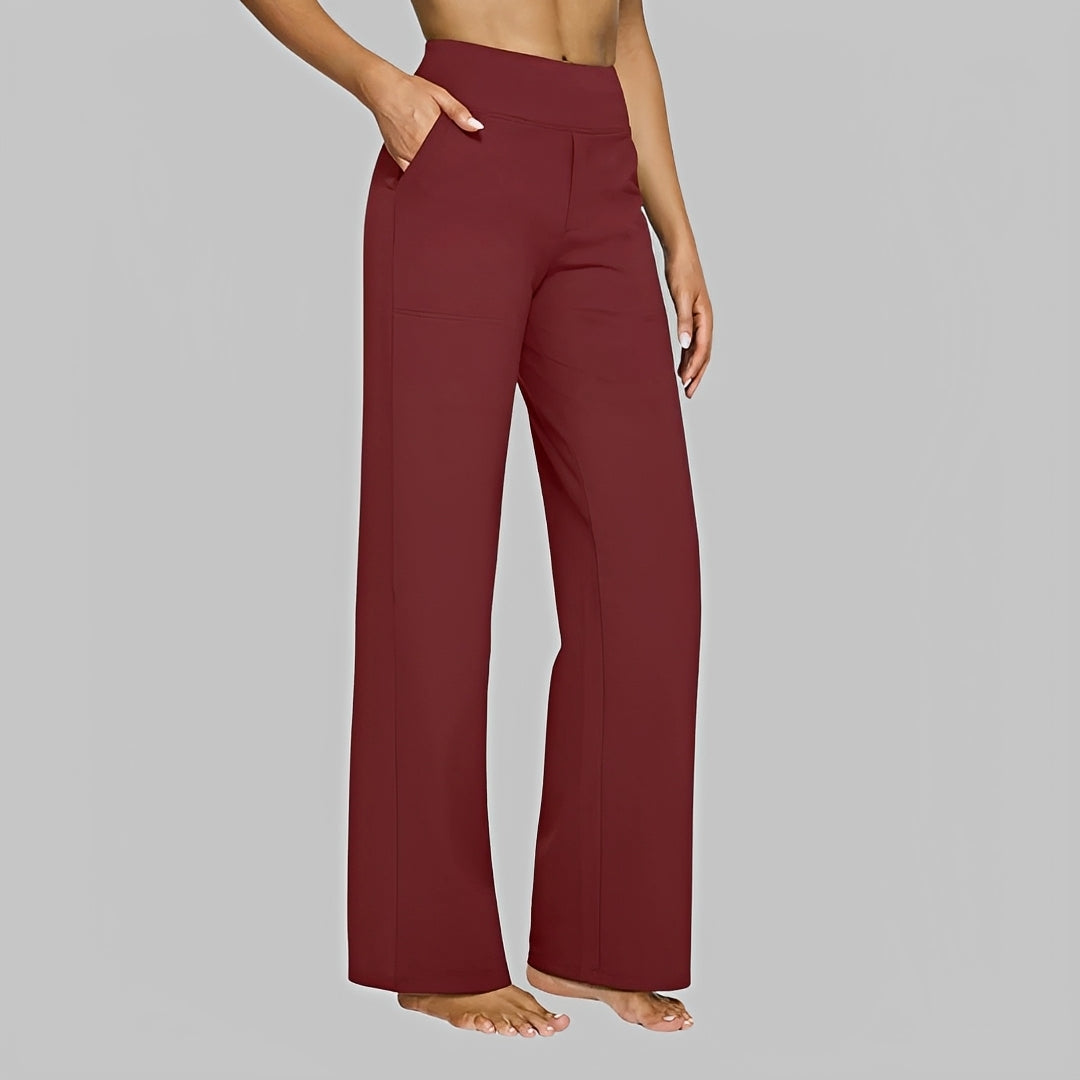 Salma - Bequeme Hose mit hohem Bund