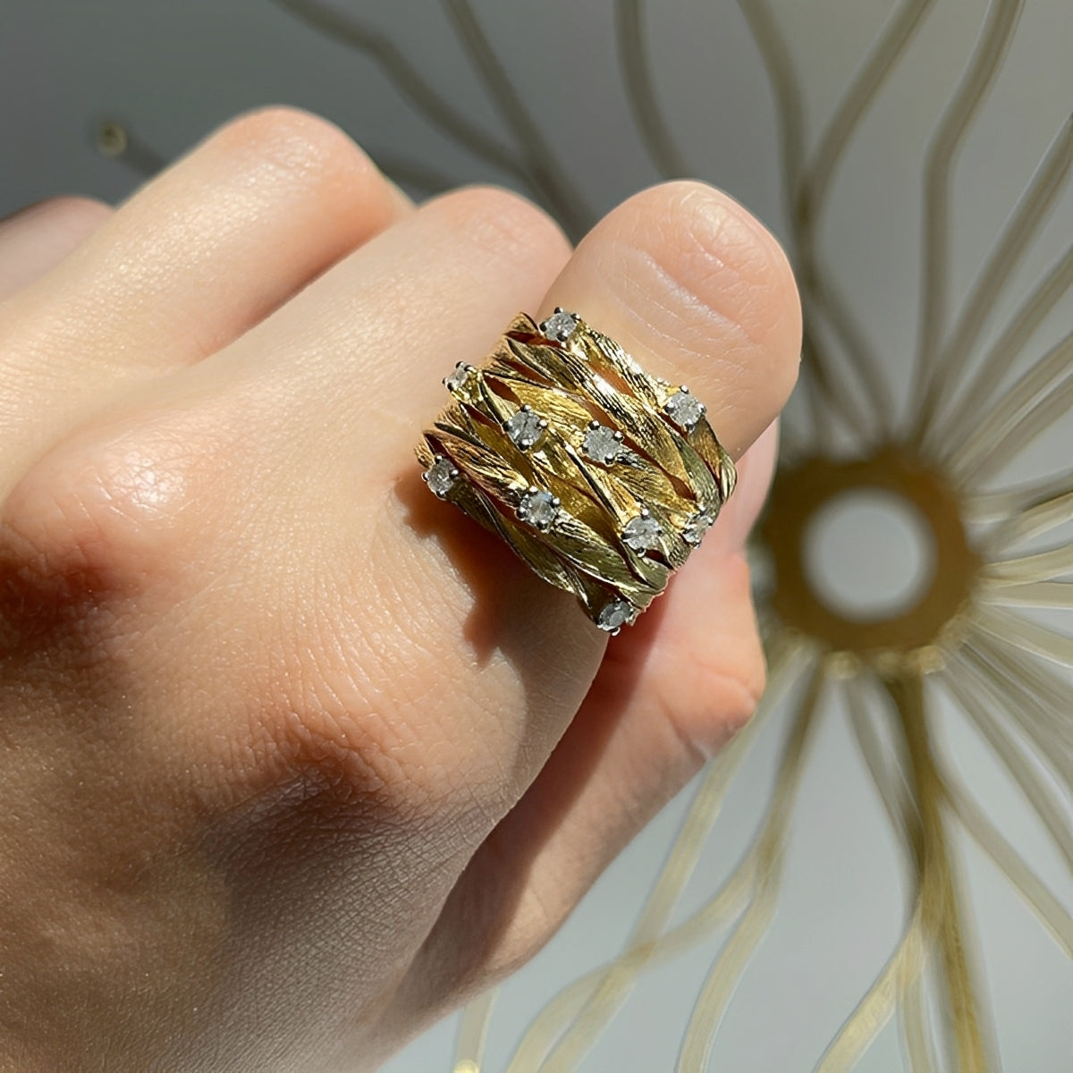 Marisse – Vintage-Ring mit feinem Glanz