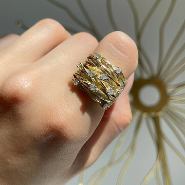 Marisse – Vintage-Ring mit feinem Glanz