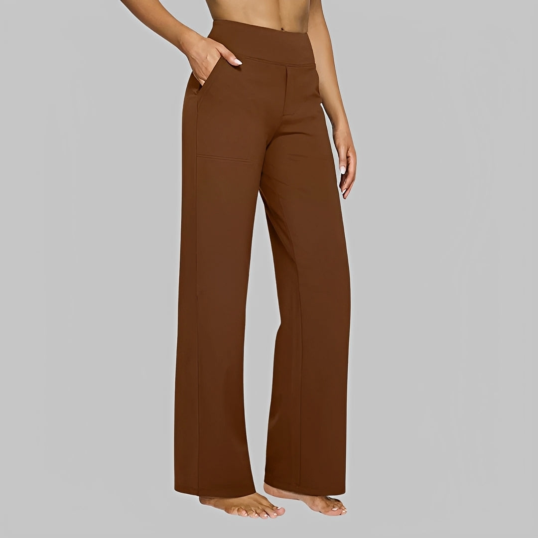 Salma - Bequeme Hose mit hohem Bund