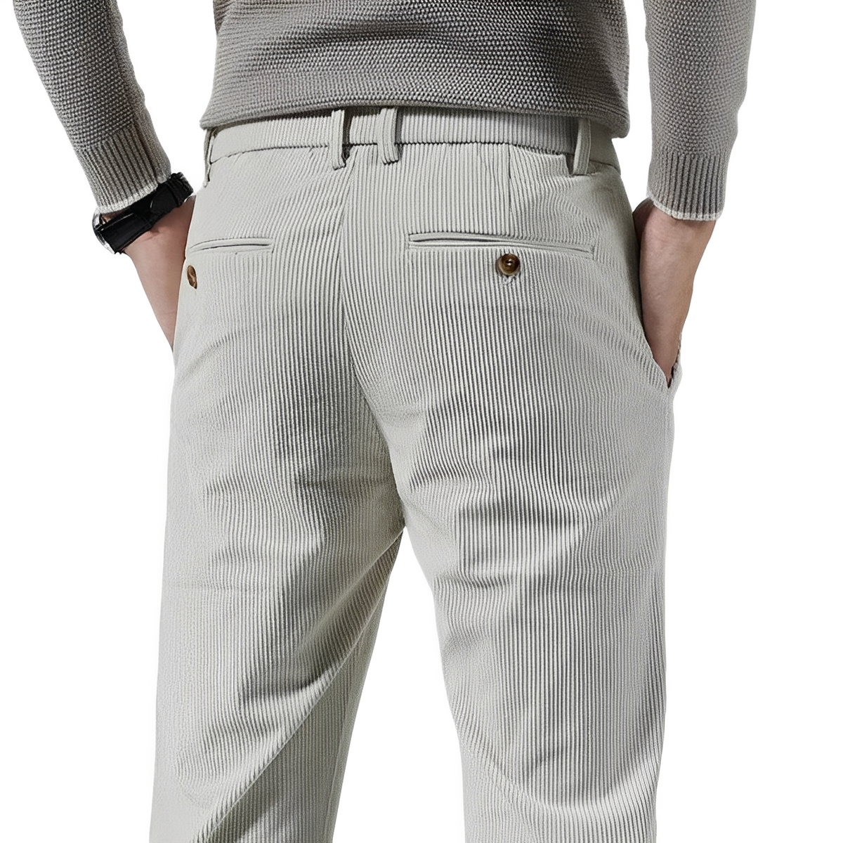 Robin - Lässige, leichte Cordhose für Herren