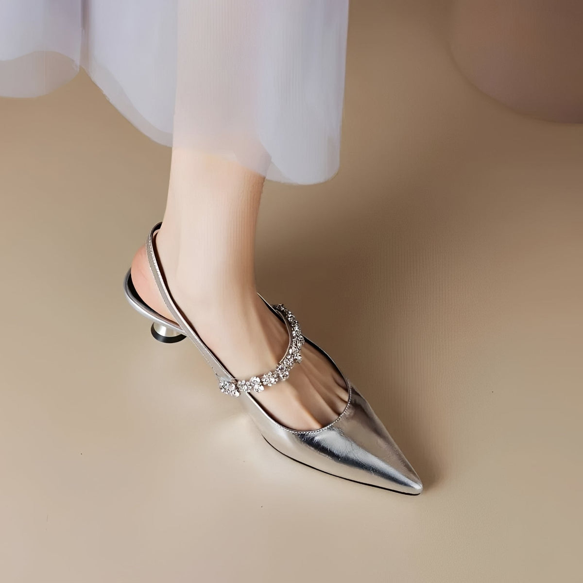 Rhian - Modische Pumps mit spitzer Spitze