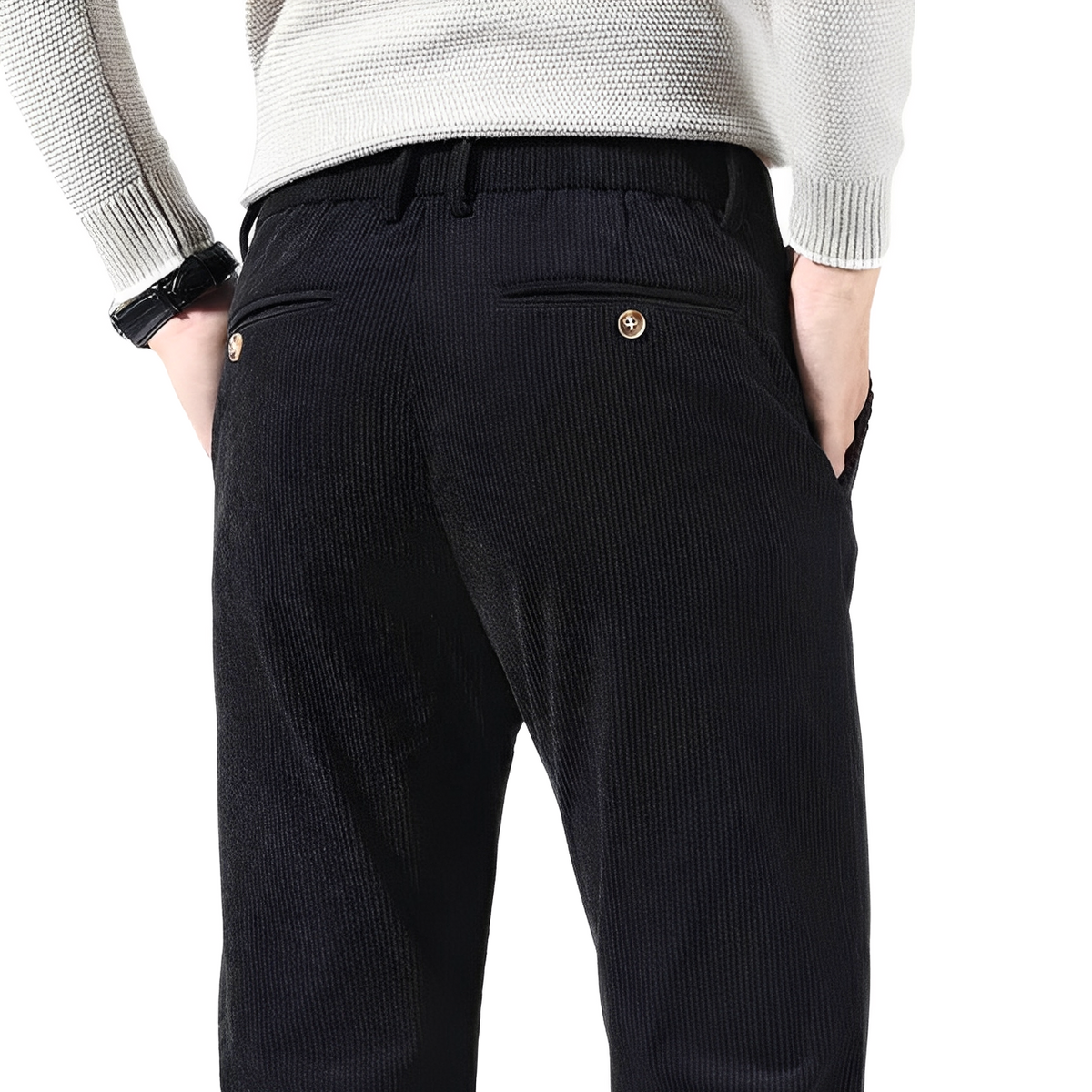Robin - Lässige, leichte Cordhose für Herren