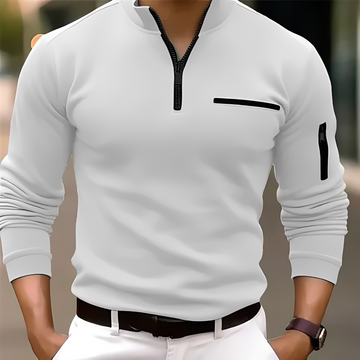 Marco - Stilvoller Pullover mit Reißverschluss