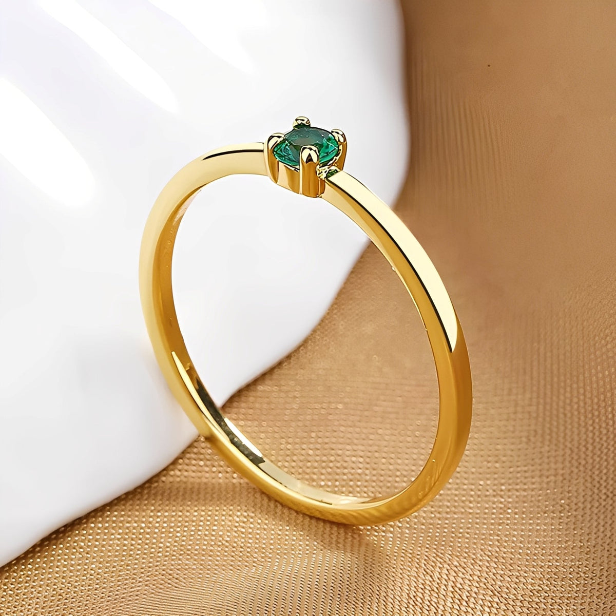 Rowena – Stapelring mit Geburtsstein