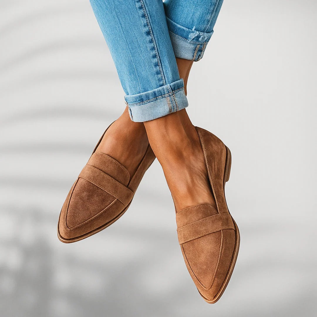 Annalise - Lässige Loafer mit spitzer Zehenpartie für Damen