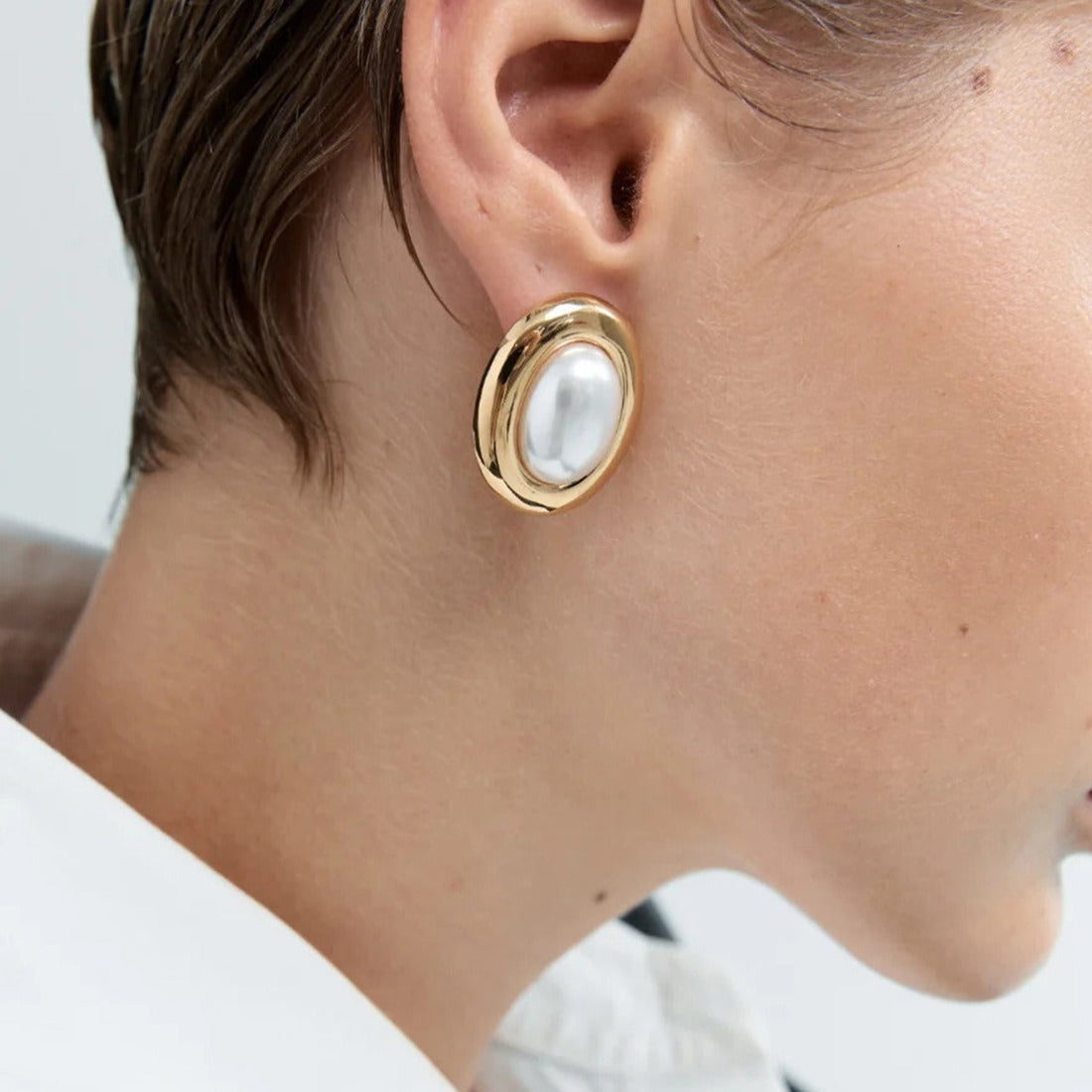 Colette – Vintage-Perlenohrringe aus hochwertigem Material
