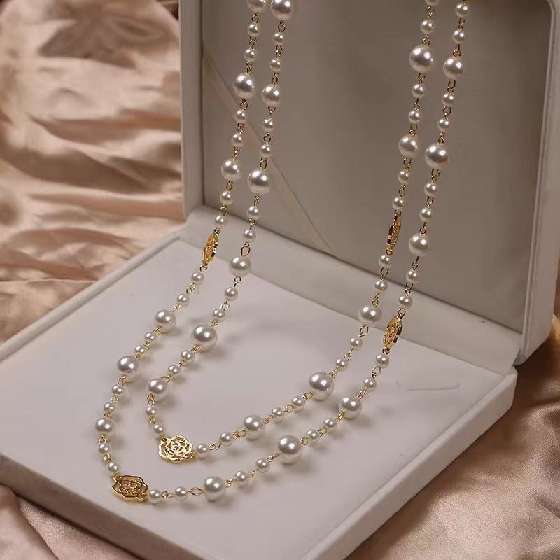 Collen – Stilvolle Goldkette mit Perle
