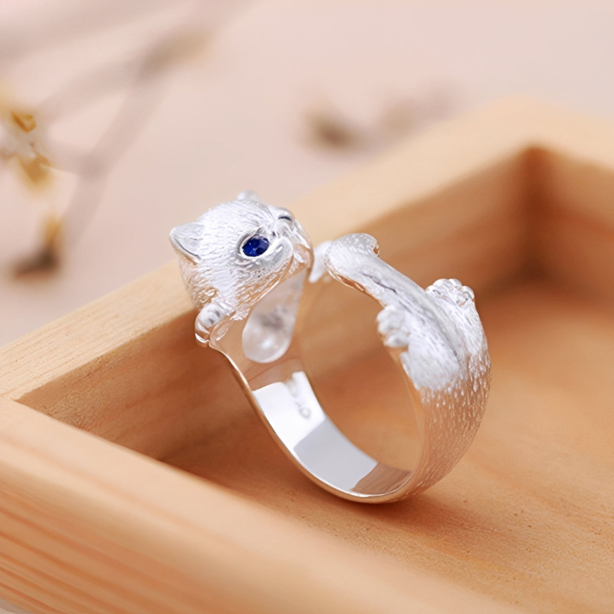 Louna – Zierlicher Katzenring