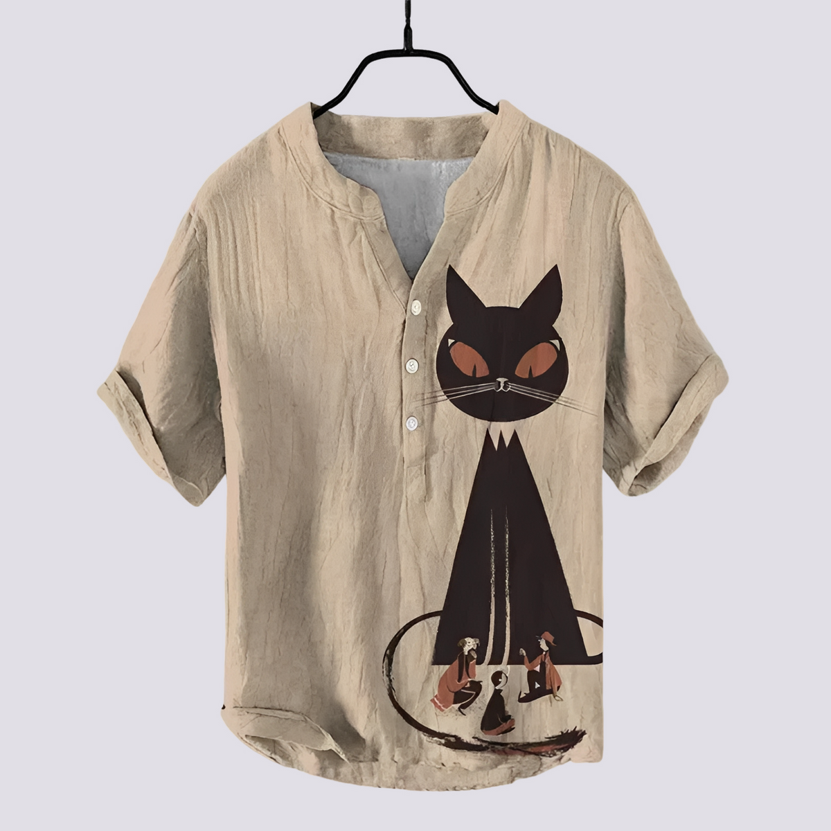 Fiona - Chic-Shirt mit originellem Druck für Frauen