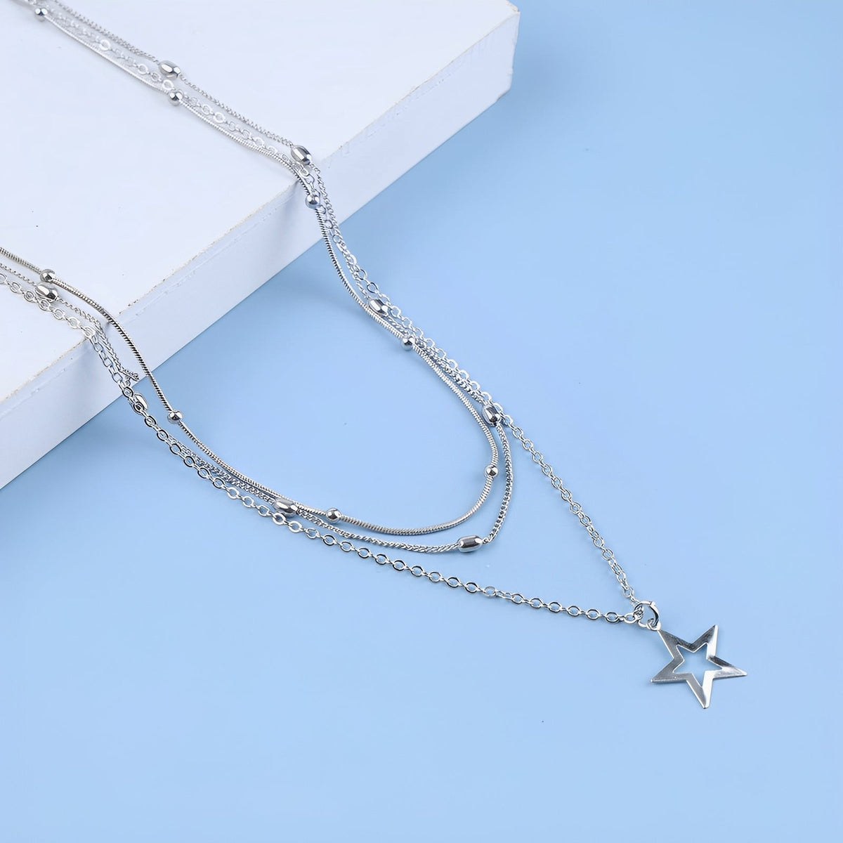 Elly – Vintage-Halskette mit Stern