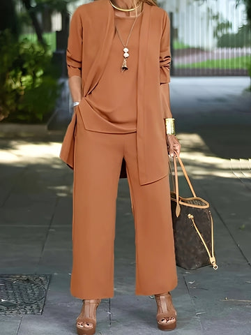 Patricia - Lässiges dreiteiliges Damen-Set für Frauen