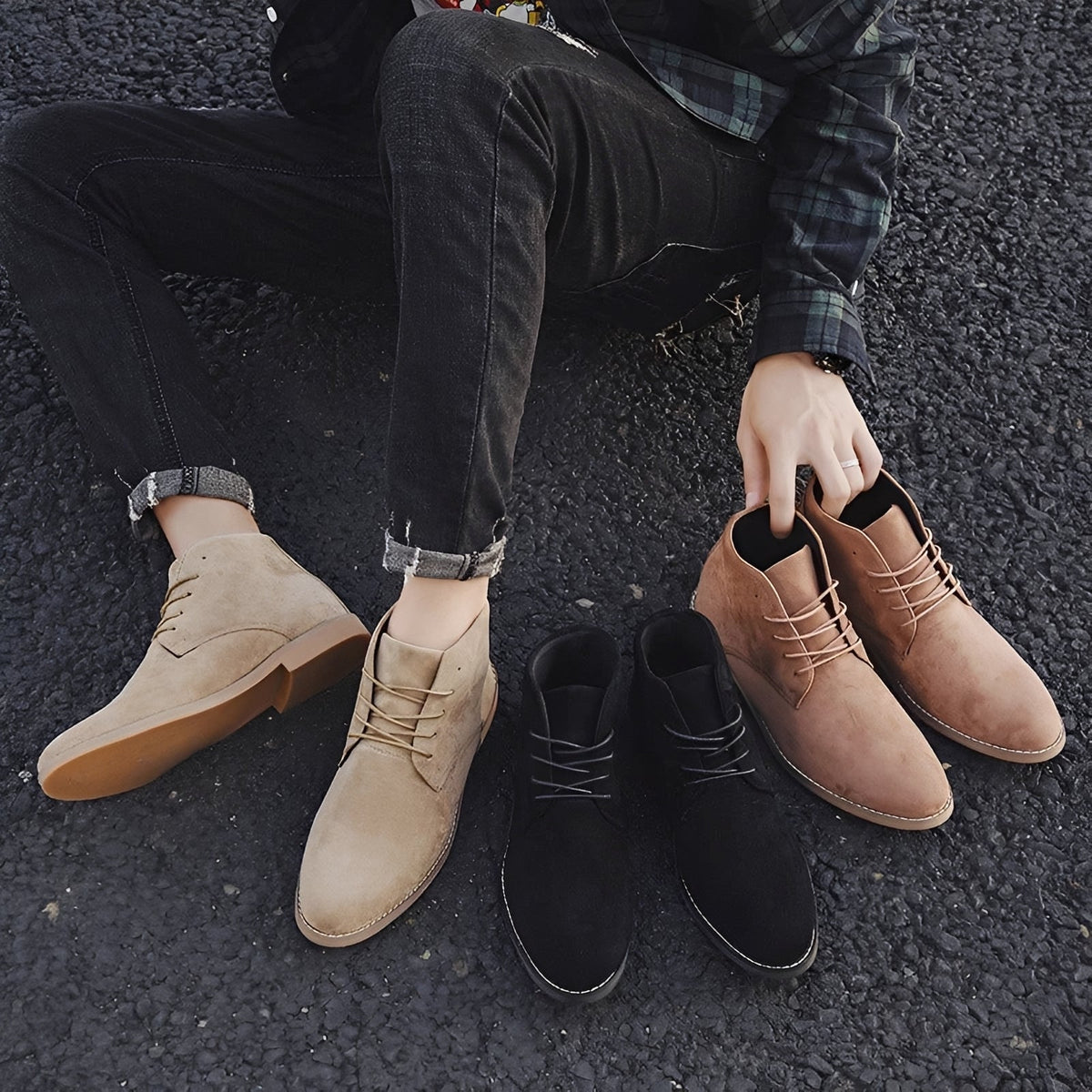 Alvin - Stilvolle Ankle Boots mit spitzer Form