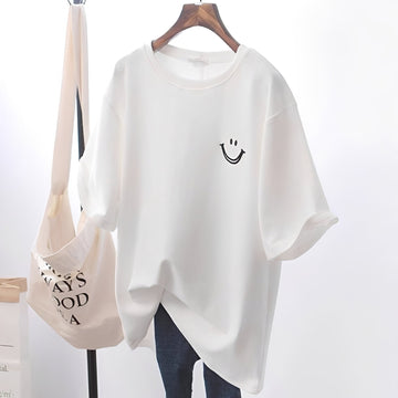 Selina - Modernes T-Shirt mit Print