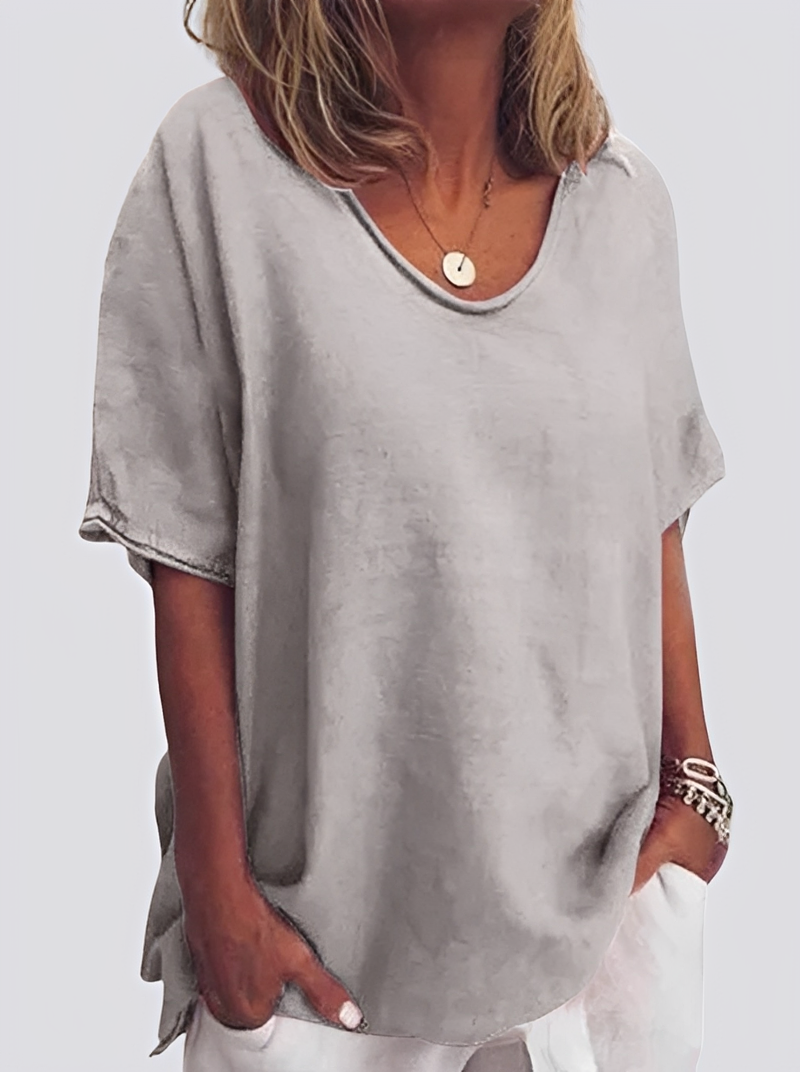 Dorothy - Lässige, locker sitzende Bluse für Damen