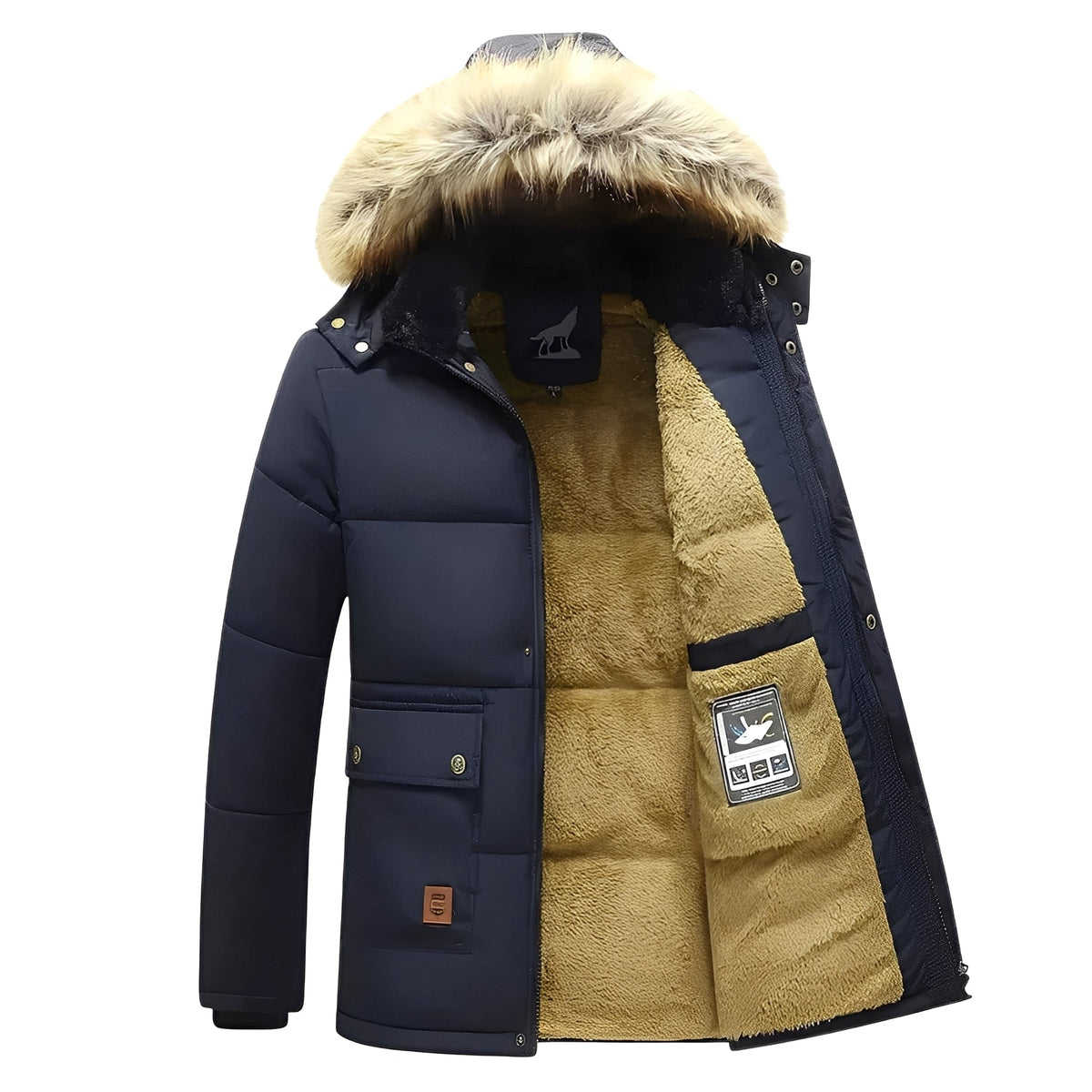 Crispian - Bequeme Jacke mit Kapuze