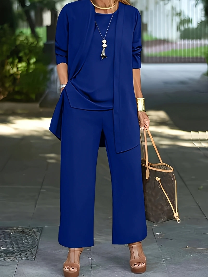 Patricia - Lässiges dreiteiliges Damen-Set für Frauen