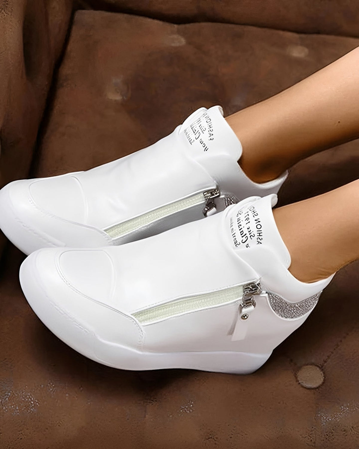 Vanessa - Trendige High-Top-Wedges
