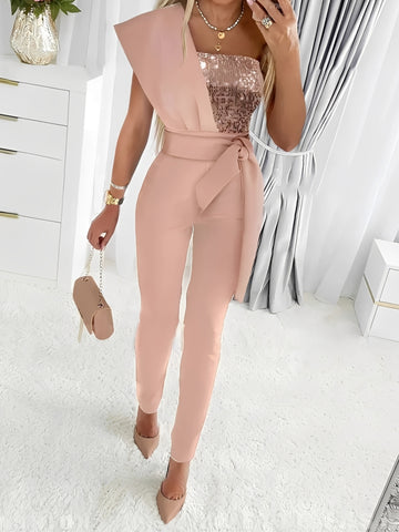 Diana - Moderner Glitzer-Jumpsuit für Damen