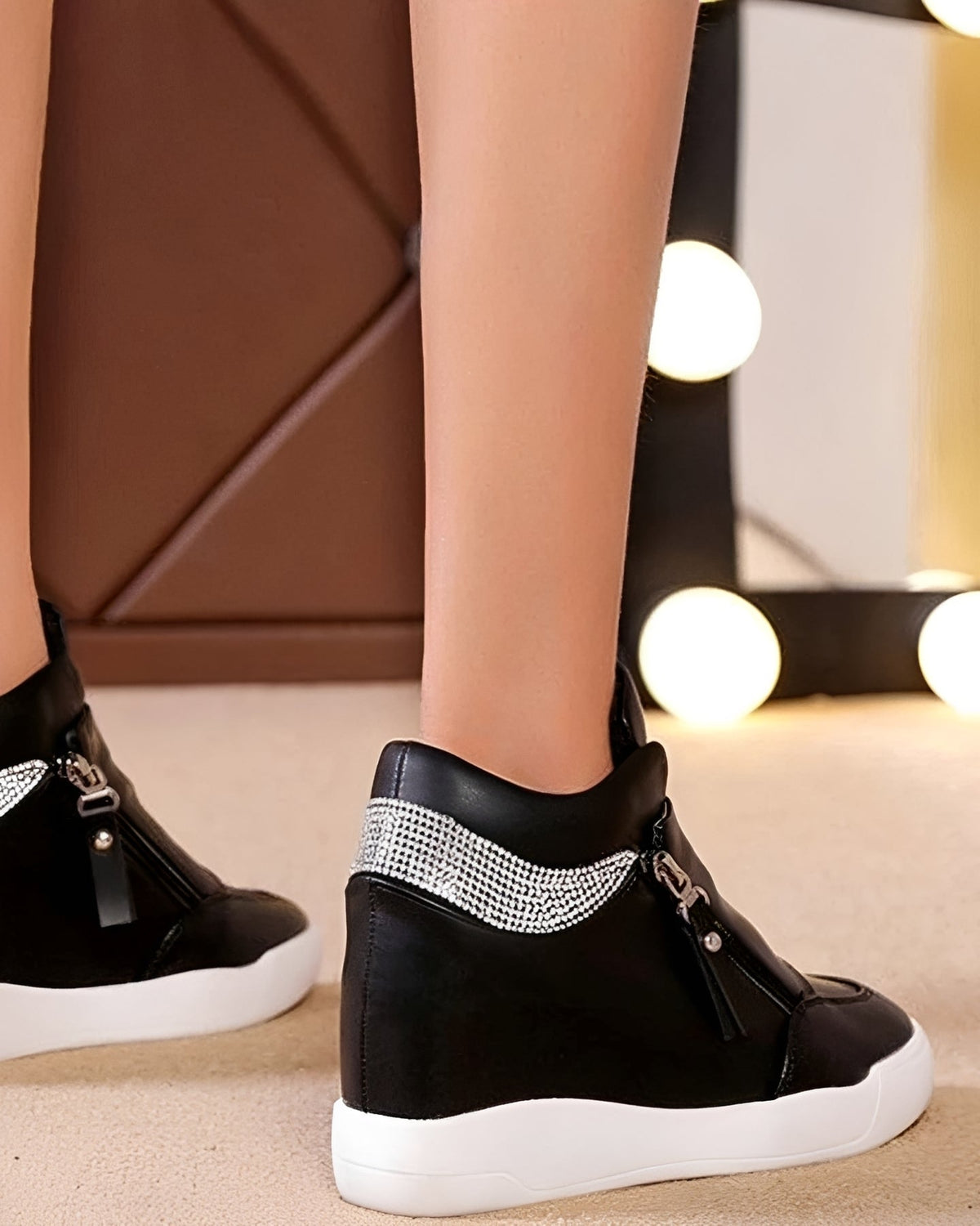 Vanessa - Trendige High-Top-Wedges