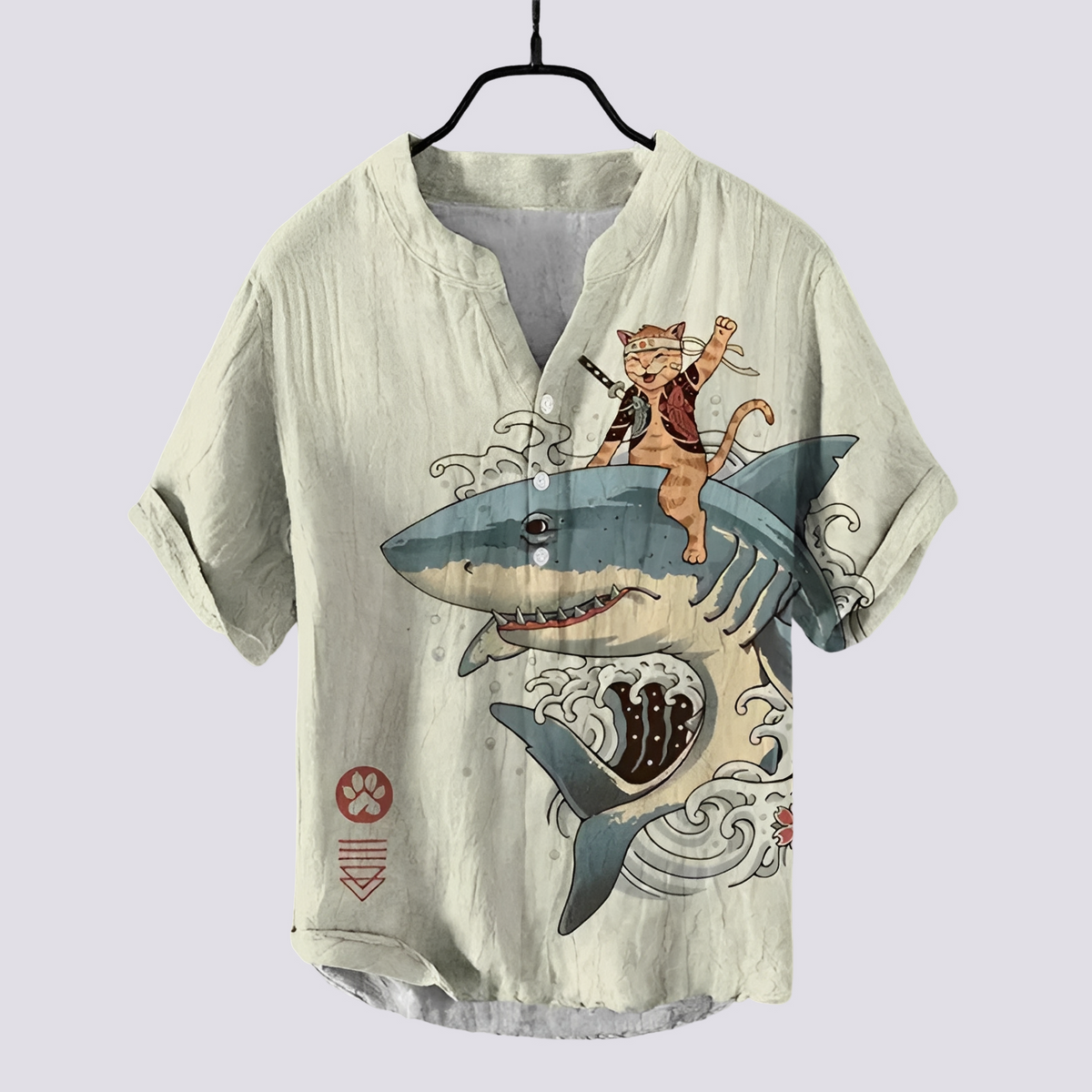 Fiona - Chic-Shirt mit originellem Druck für Frauen