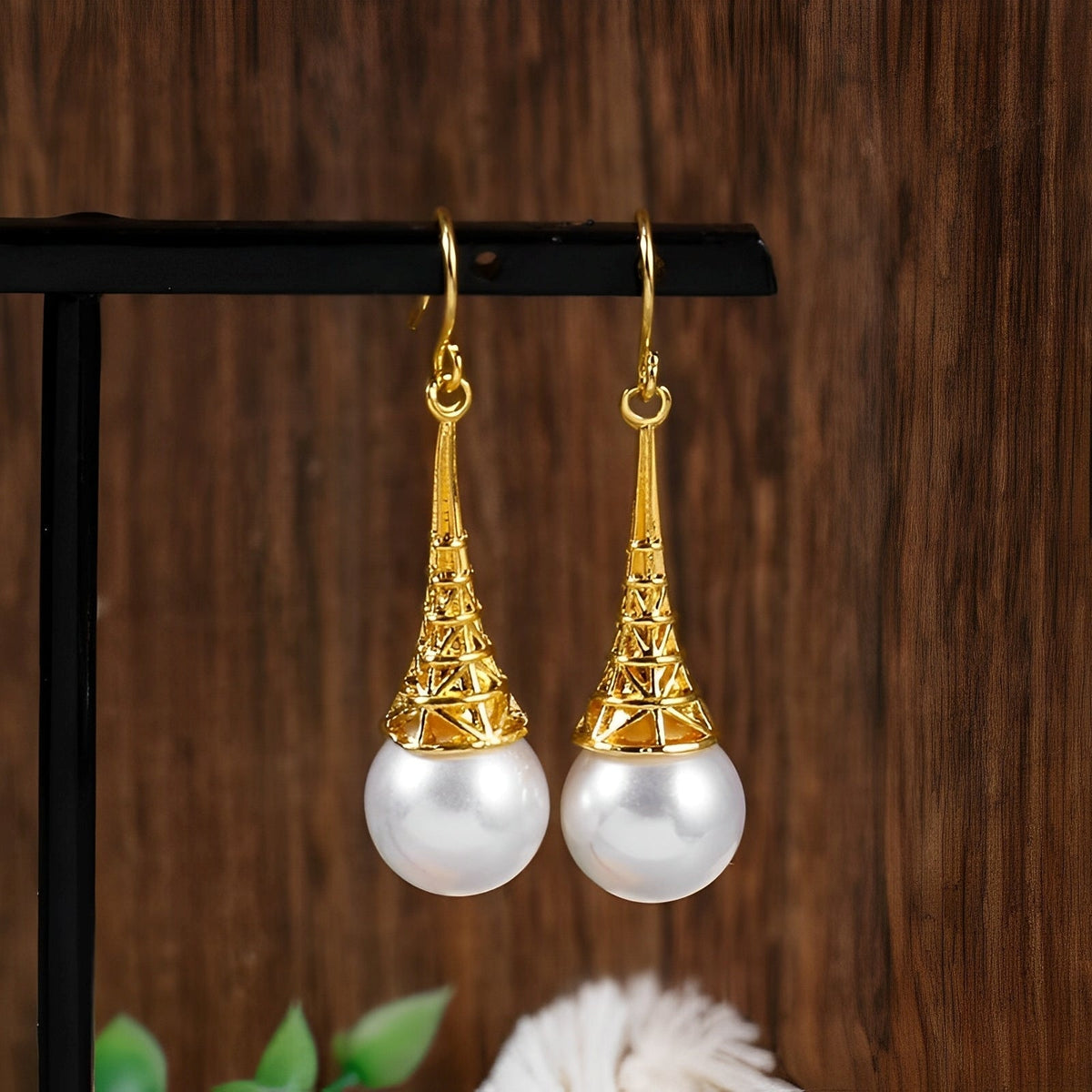 Feliza – Vintage-Ohrringe mit hängenden Details