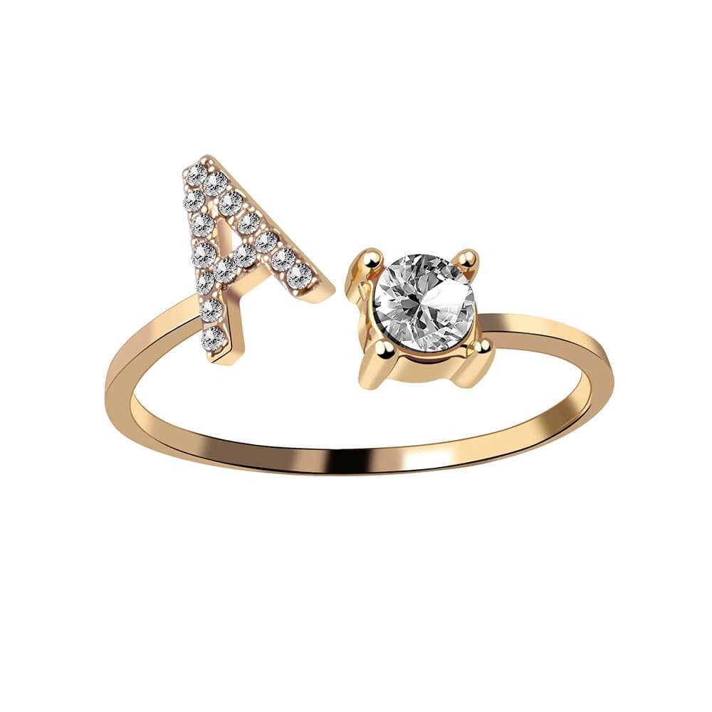 Nyla – Ring mit Anfangsbuchstaben