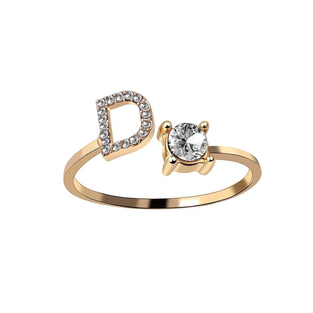 Nyla – Ring mit Anfangsbuchstaben