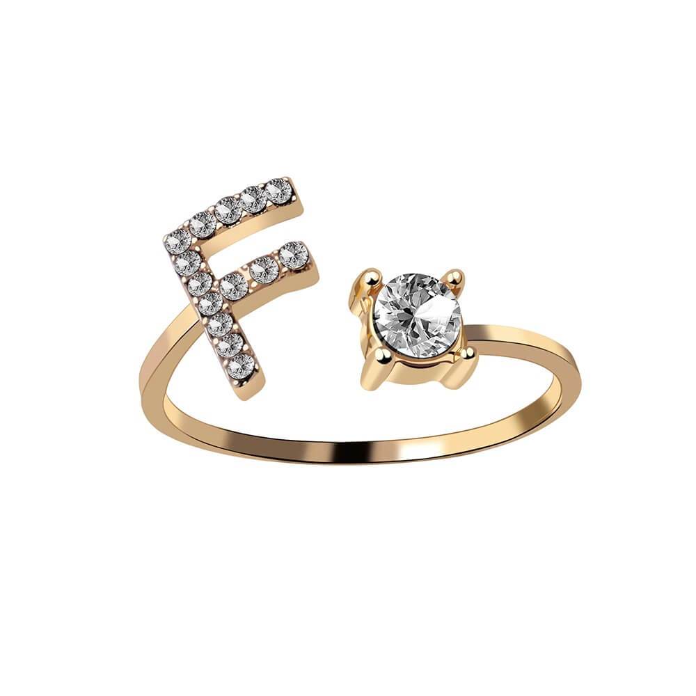 Nyla – Ring mit Anfangsbuchstaben