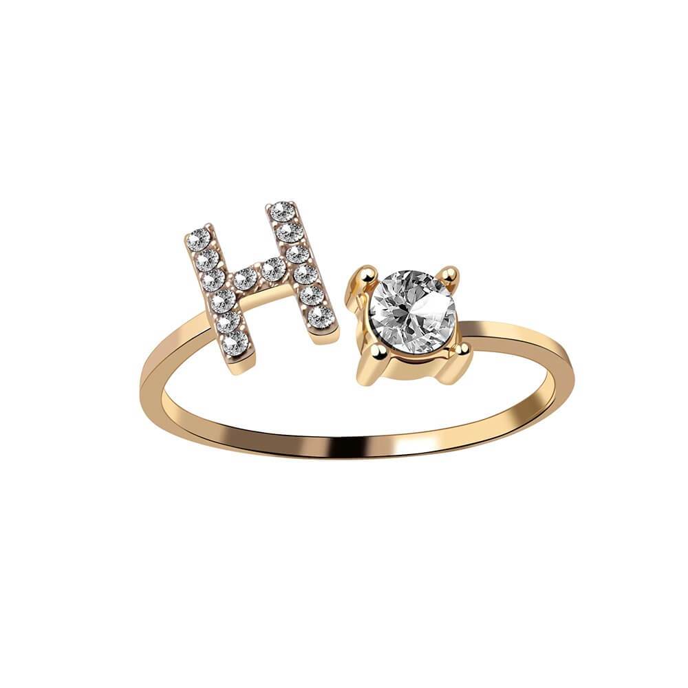 Nyla – Ring mit Anfangsbuchstaben