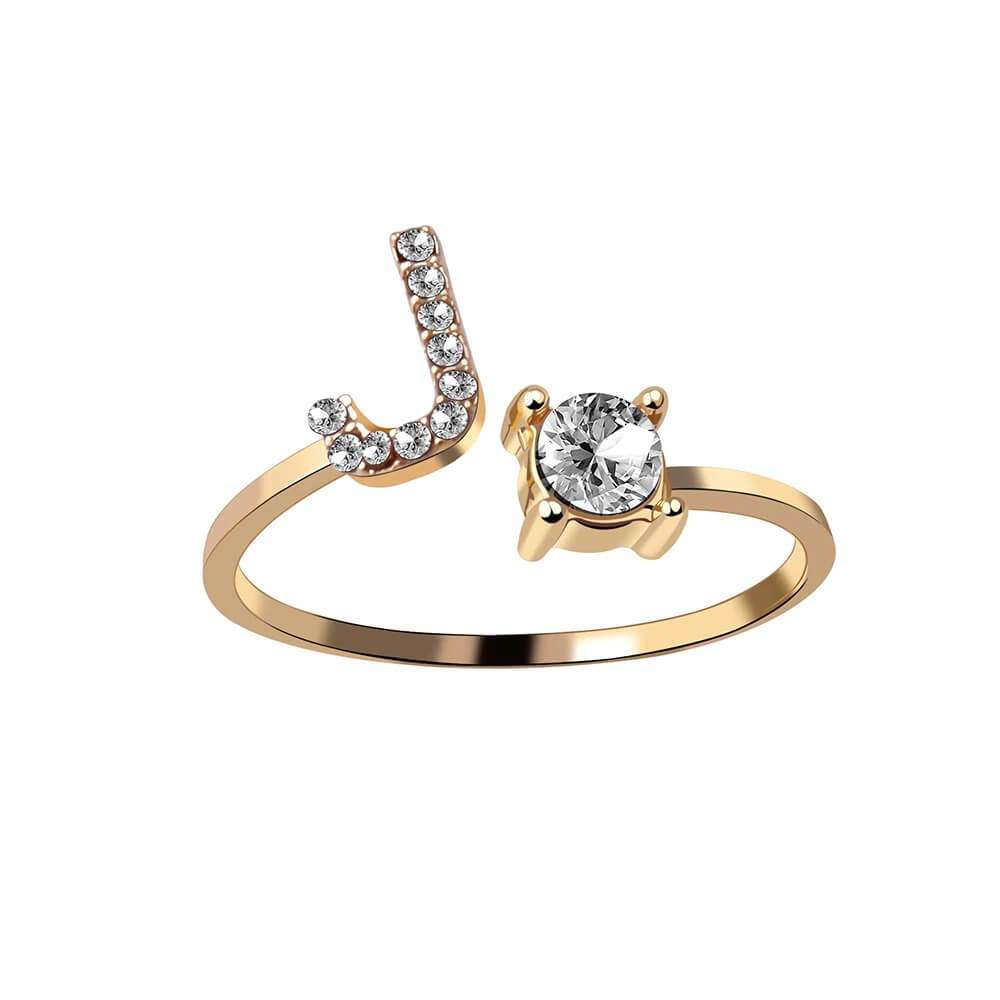 Nyla – Ring mit Anfangsbuchstaben