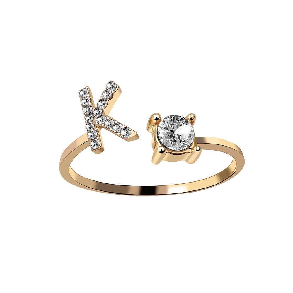 Nyla – Ring mit Anfangsbuchstaben