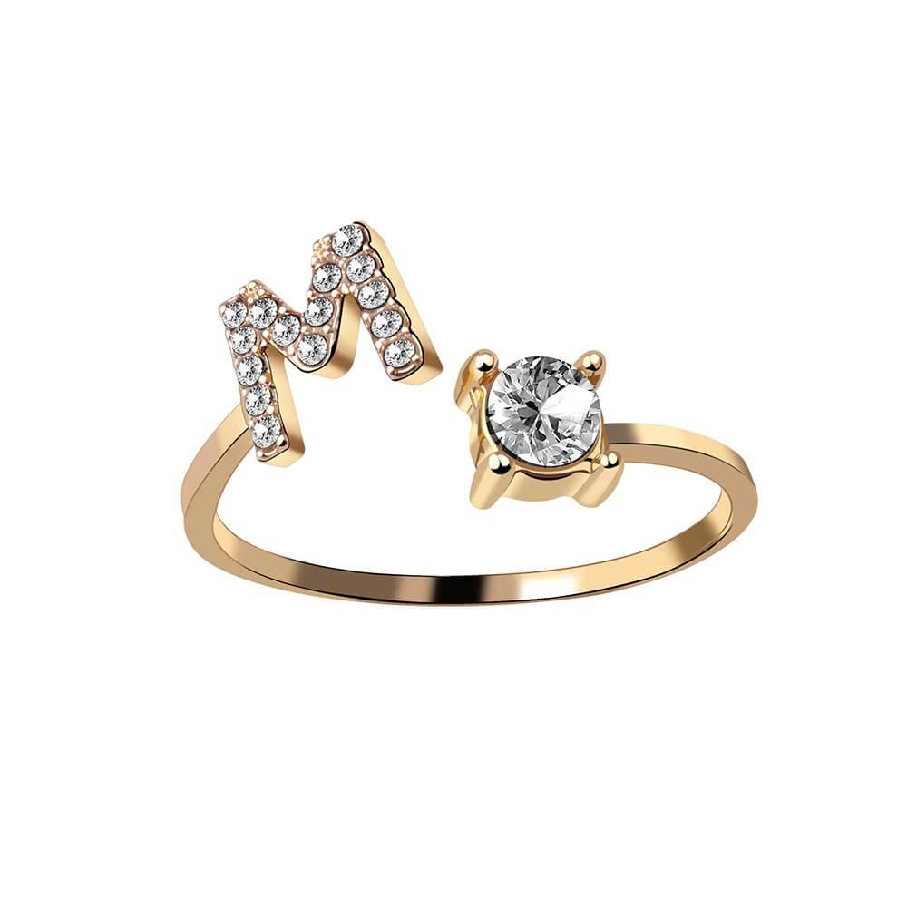 Nyla – Ring mit Anfangsbuchstaben
