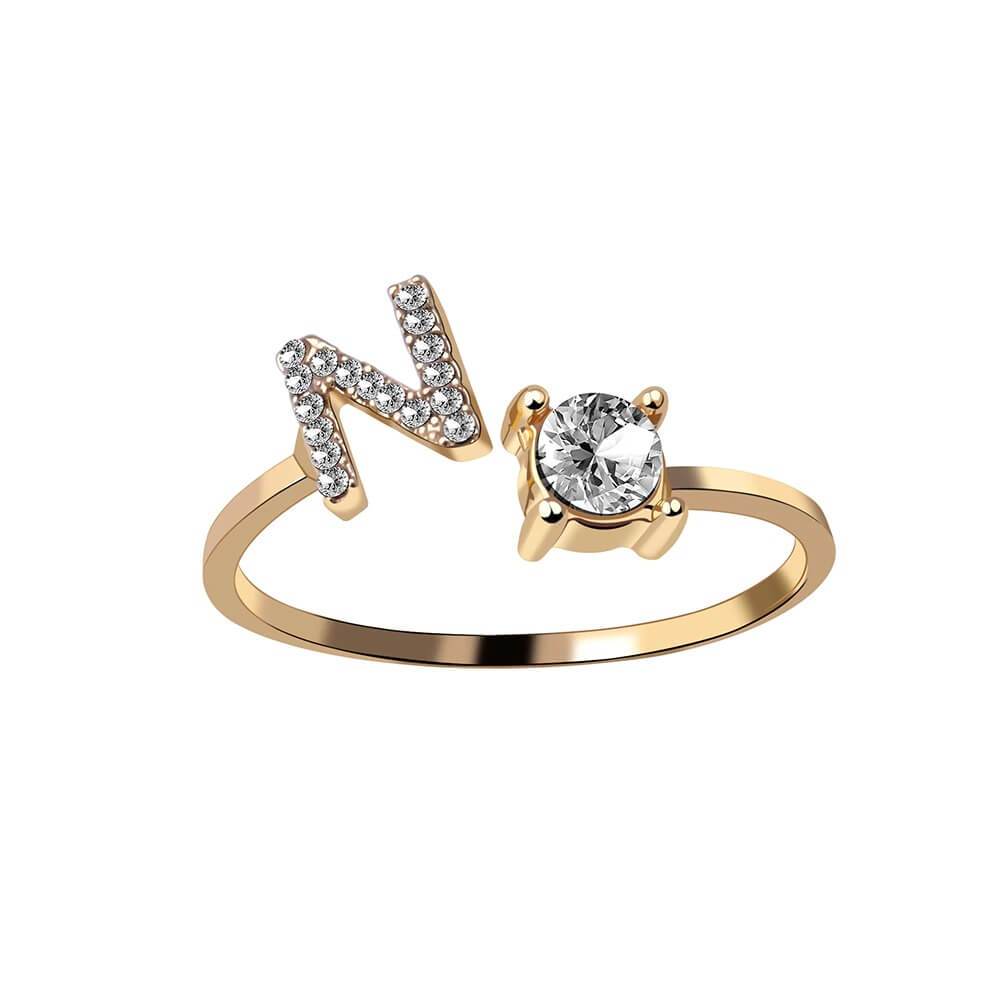 Nyla – Ring mit Anfangsbuchstaben