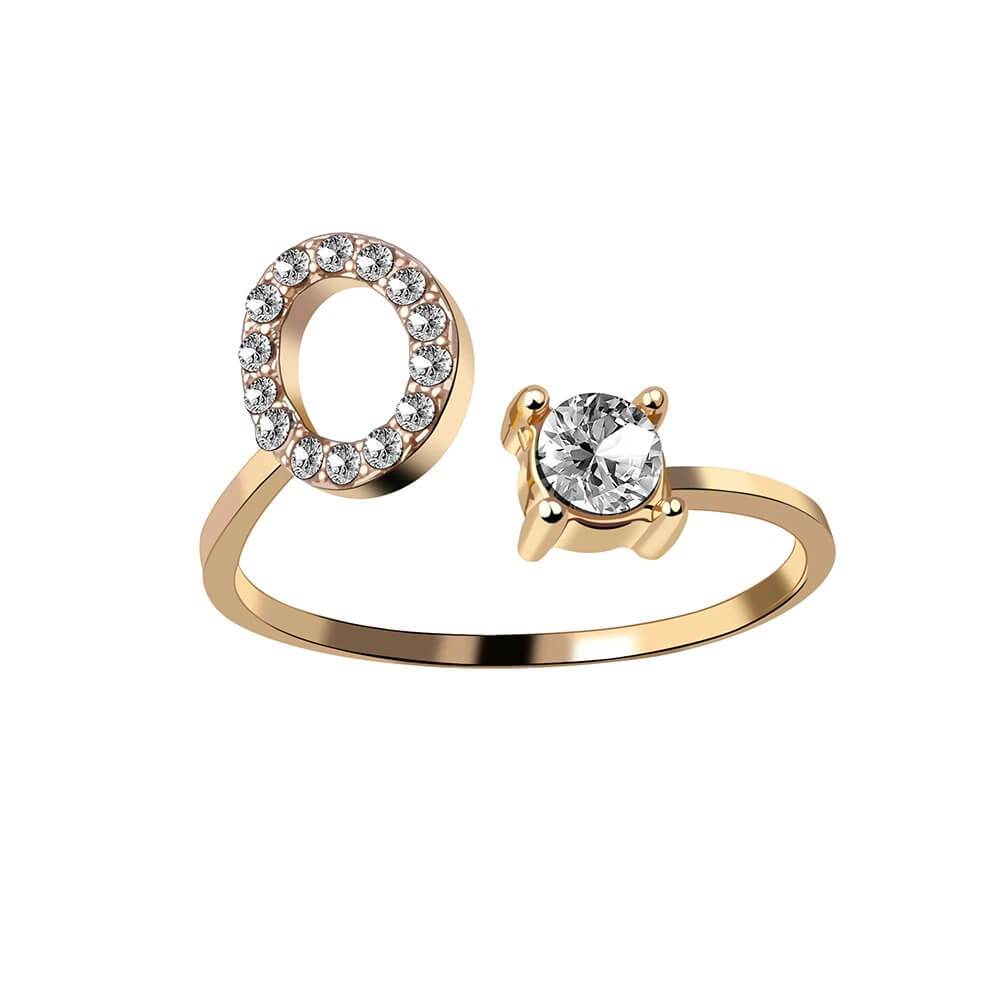 Nyla – Ring mit Anfangsbuchstaben