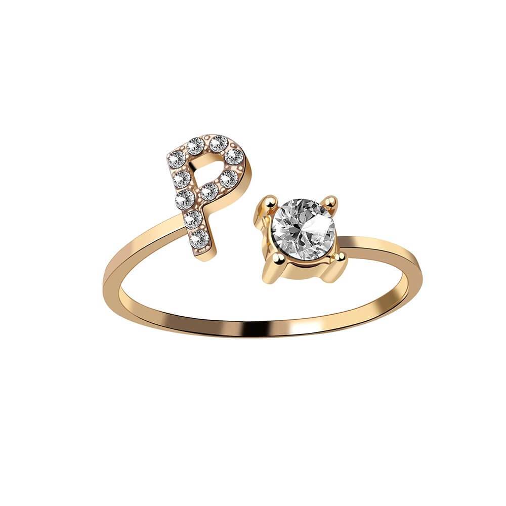 Nyla – Ring mit Anfangsbuchstaben