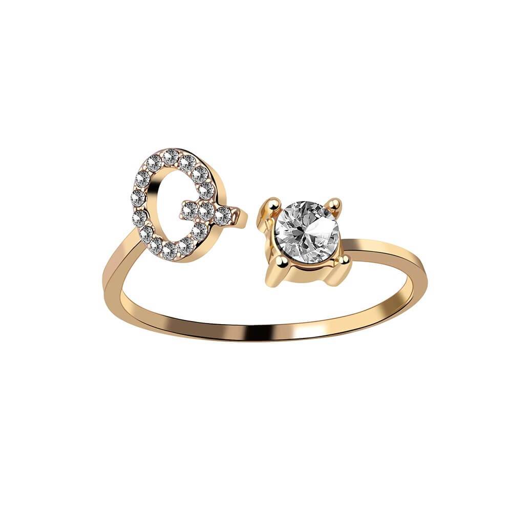 Nyla – Ring mit Anfangsbuchstaben