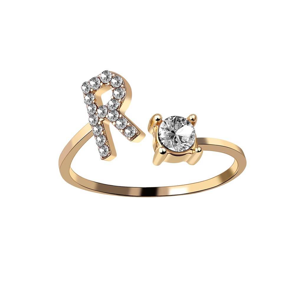 Nyla – Ring mit Anfangsbuchstaben