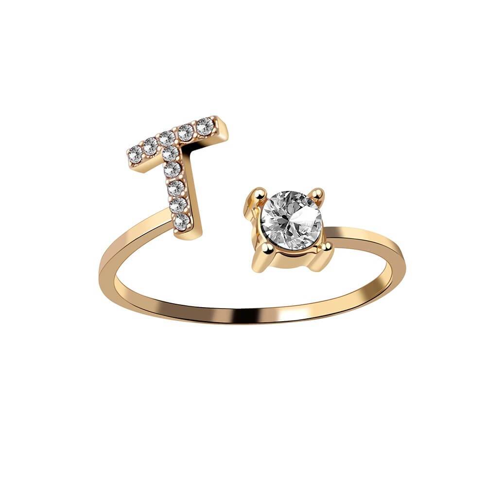 Nyla – Ring mit Anfangsbuchstaben